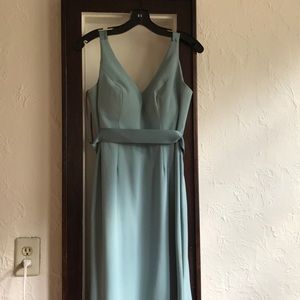 Light Blue Bridesmaid Dress